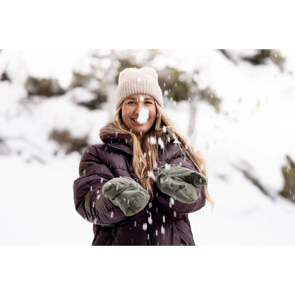 BeSafe Voksi Mittens - Walnut 4