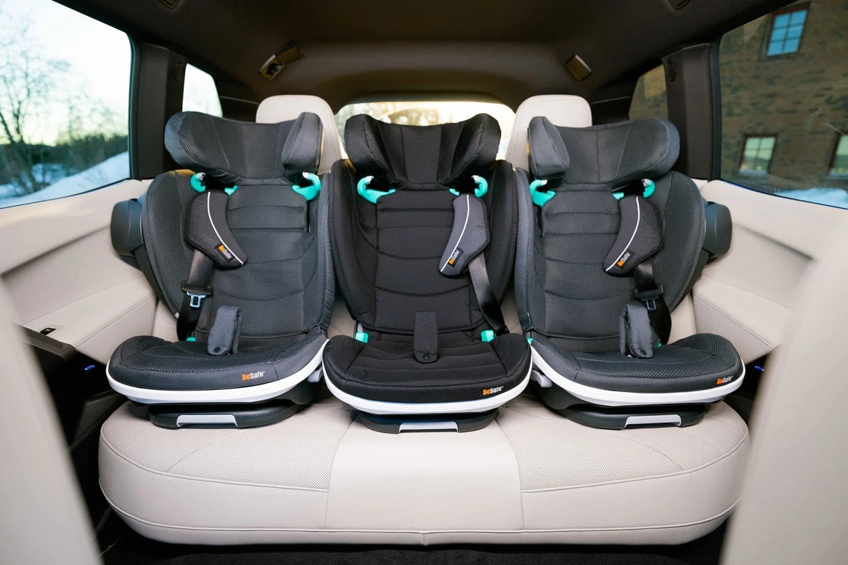 BeSafe Flex FIX 2 High Back Booster - Metalic Melange