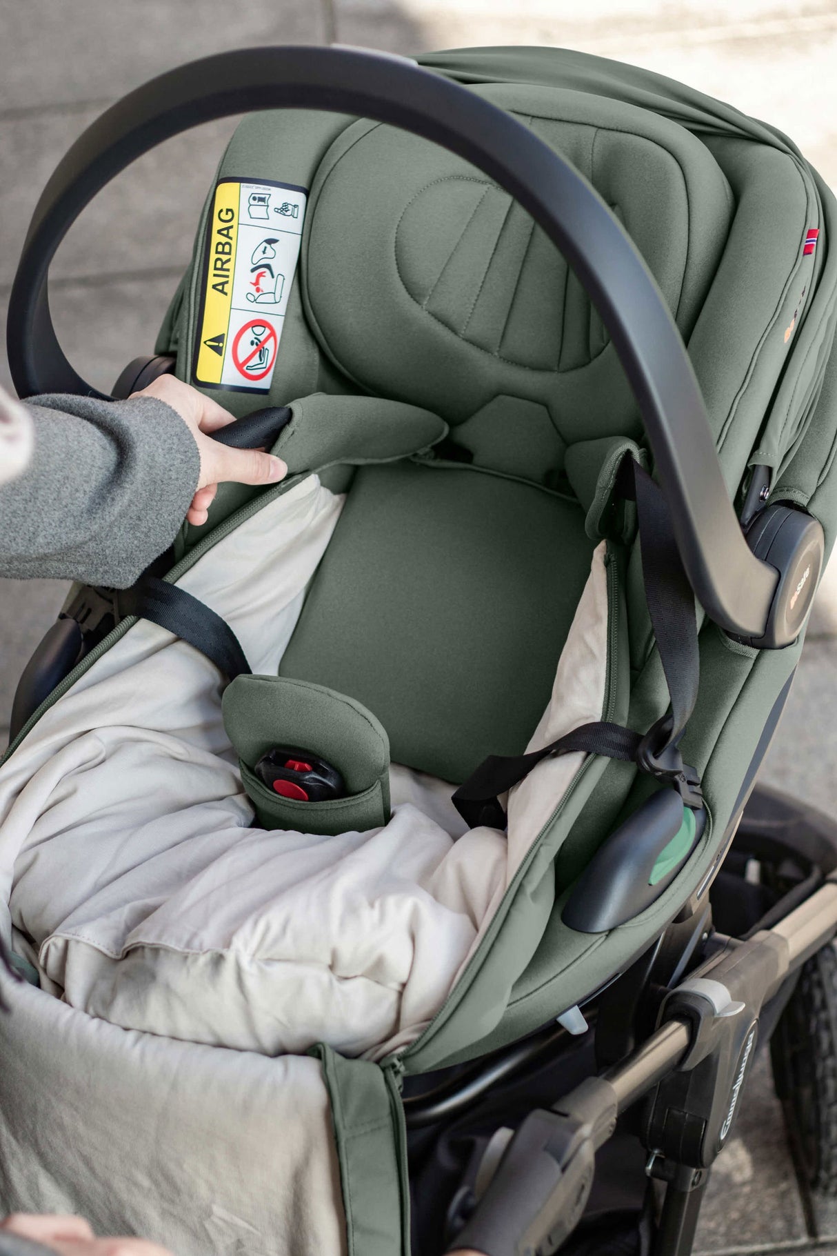 BeSafe Wind and Weather Car Seat Cover - Black