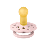 BIBS Boheme Round Latex Pacifiers Size 2 – Ivory & Blush (2 Pack)