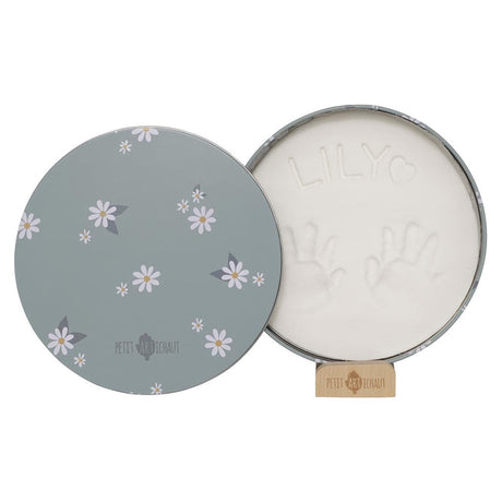 Petit Artichaut Baby Birth Keepsake Set - Daisy Blue