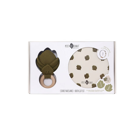 Petit Artichaut Baby Birth Keepsake Set - Artichaut Green