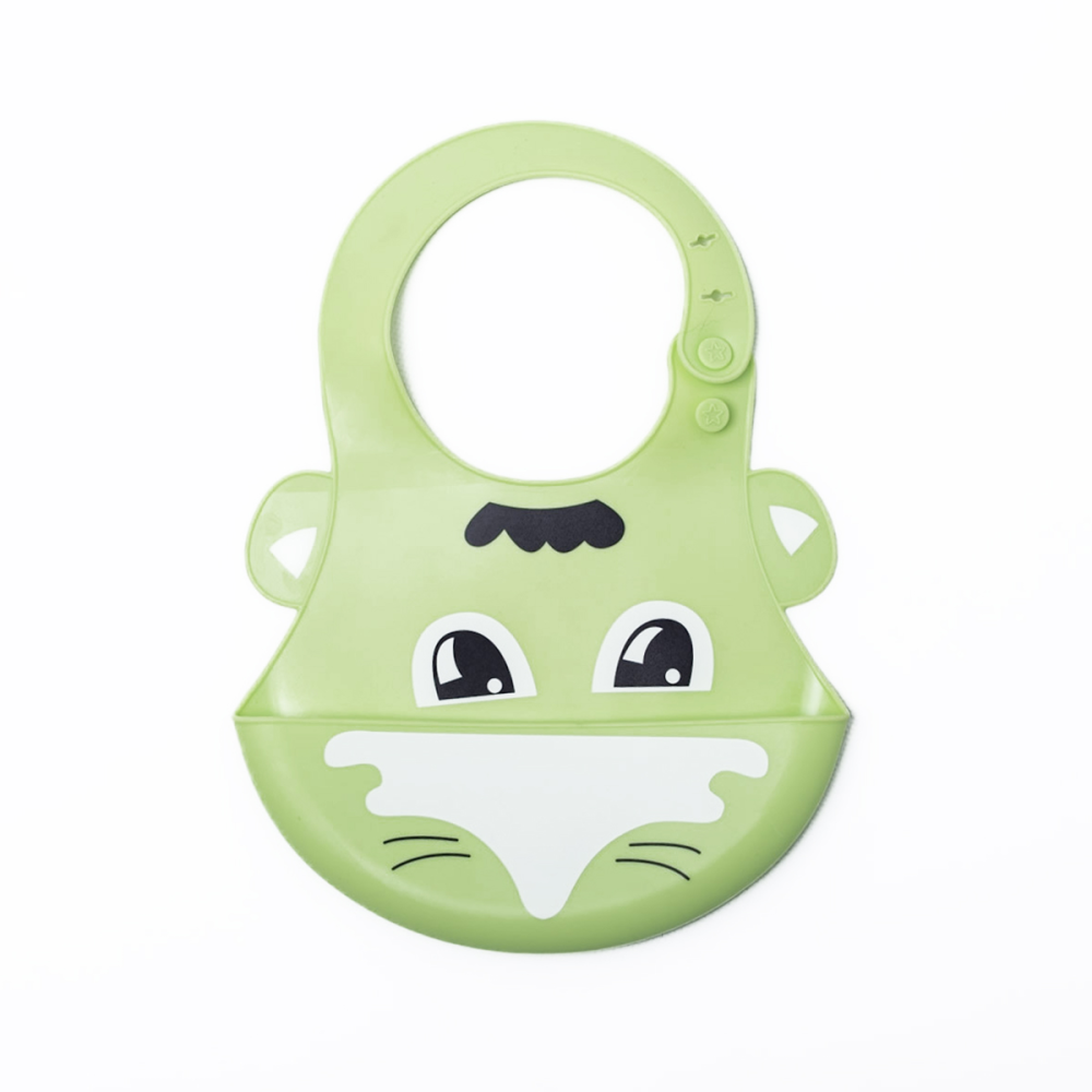 Silicone Character Crumb Catcher Bib
