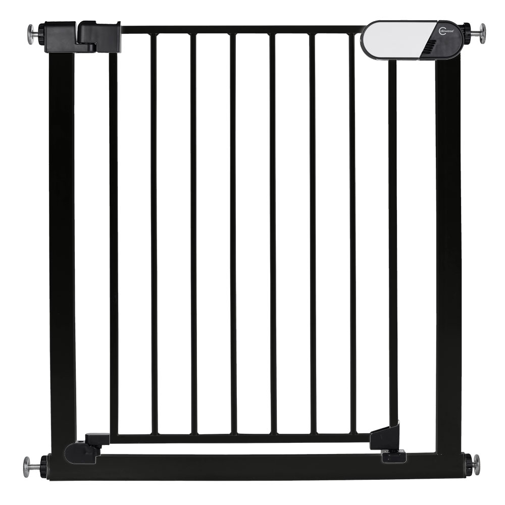 Callowesse Kemble Child & Pet Pressure Fit Safety Gate 75-82cm x H76cm - Black 1