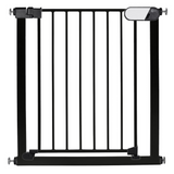 Callowesse Kemble Child & Pet Pressure Fit Safety Gate 75-82cm x H76cm - Black 1