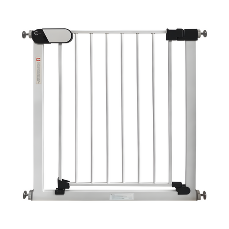 Callowesse Kemble Narrow Pressure Fit Baby & Pet Safety Gate 65-70cm x H76cm - White 1
