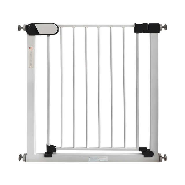 Callowesse Kemble Narrow Pressure Fit Baby & Pet Safety Gate 65-70cm x H76cm - White 1