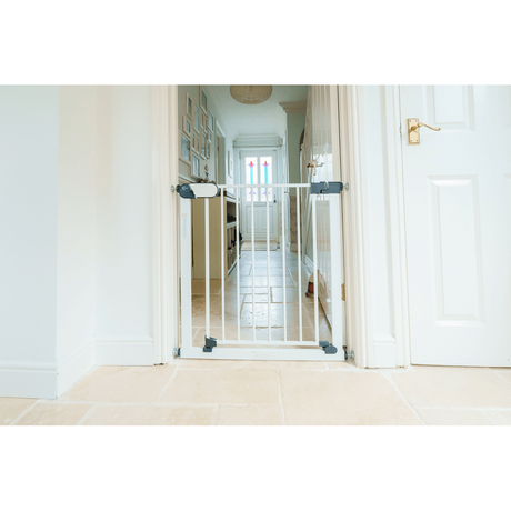 Callowesse Kemble Narrow Pressure Fit Baby & Pet Safety Gate 65-70cm x H76cm - White 4