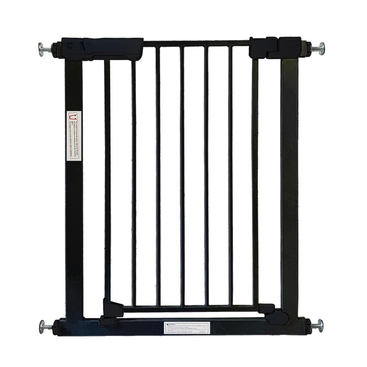 Callowesse Kuvasz Narrow Child & Pet Stair Gate 66-73cm x H76cm Suitable for Doors and Stairs - Black 1