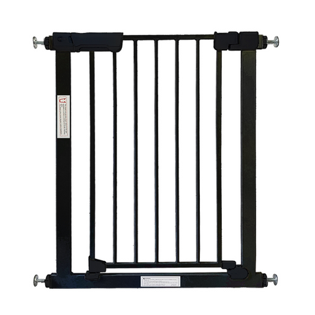 Callowesse Kuvasz Narrow Child & Pet Stair Gate 66-73cm x H76cm Suitable for Doors and Stairs - Black 1