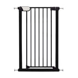 Callowesse Saluki Tall & Narrow Pressure Fit Child & Pet Safety Gate | 65-70cm x H96cm - Black 1