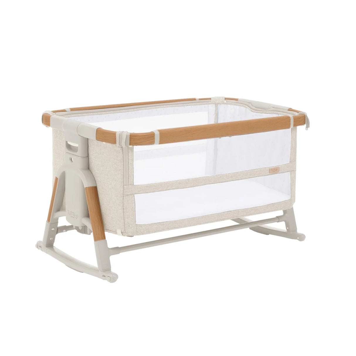 Tutti Bambini Cozee XL Complete Birth to 4 Years Bundle - Scandinavian Walnut & Ecru