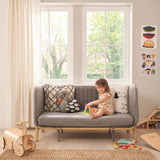 Tutti Bambini Cozee XL Junior Bed & Sofa Expansion Pack - Oak & Charcoal