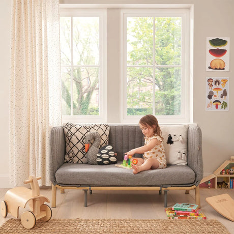 Tutti Bambini Cozee XL Complete Birth to 4 Years Bundle - Oak & Charcoal