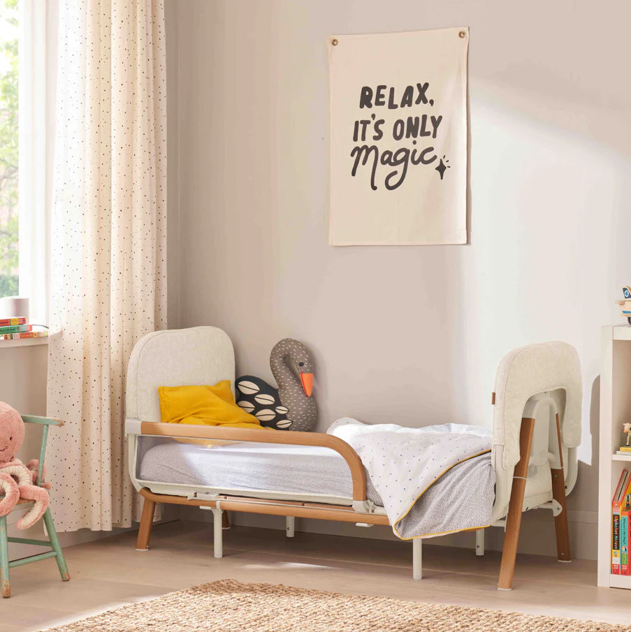 Tutti Bambini Cozee XL Complete Birth to 4 Years Bundle - Scandinavian Walnut & Ecru