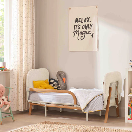 Tutti Bambini Cozee XL Complete Birth to 4 Years Bundle - Scandinavian Walnut & Ecru