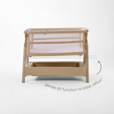 Tutti Bambini Cozee Zen Bedside Crib - Sand