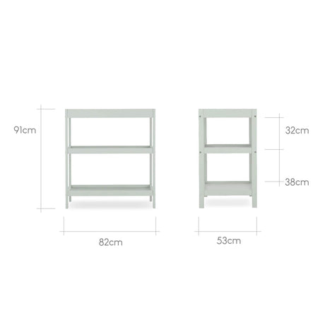 CuddleCo Nola Changing Unit Table - Sage Green
