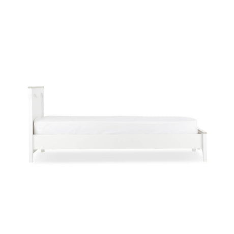 CuddleCo Clara Single Bed - White & Ash