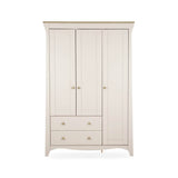 CuddleCo Clara Triple Wardrobe - Cashmere & Ash