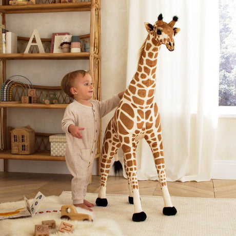 CuddleCo Small Standing Giraffe - 100cm