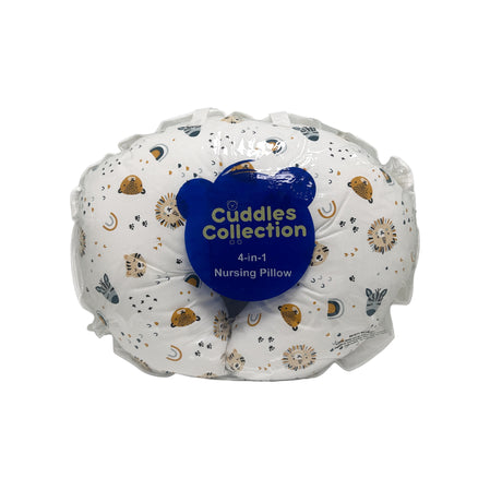 Cuddles Collection 4 in 1 Nursing Pillow - Zebra World 4