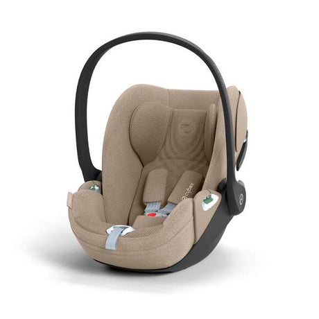Cybex Talos S Lux Newborn Nest Travel System with Cloud T Car Seat & ISOFIX Base - Almond Beige