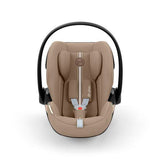 Cybex Talos S Lux Newborn Nest Travel System with Cloud G Car Seat & ISOFIX Base - Almond Beige