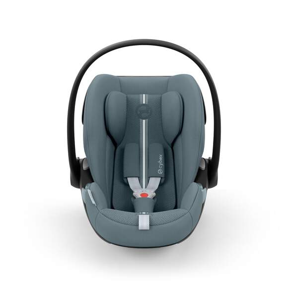 Cybex Talos S Lux Newborn Nest Travel System with Cloud G Car Seat & ISOFIX Base - Stormy Blue
