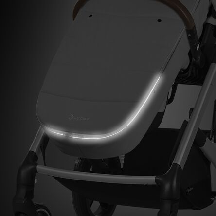 Cybex Gold Pushchair Footmuff - Moon Black