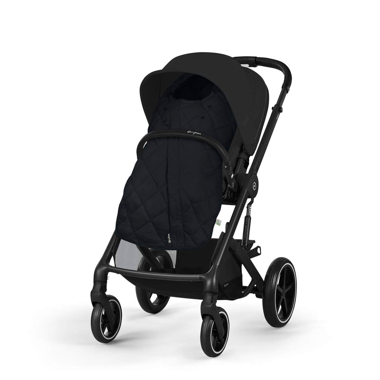 Cybex Balios S Lux Travel System with Cloud G & ISOFIX Base - Moon Black