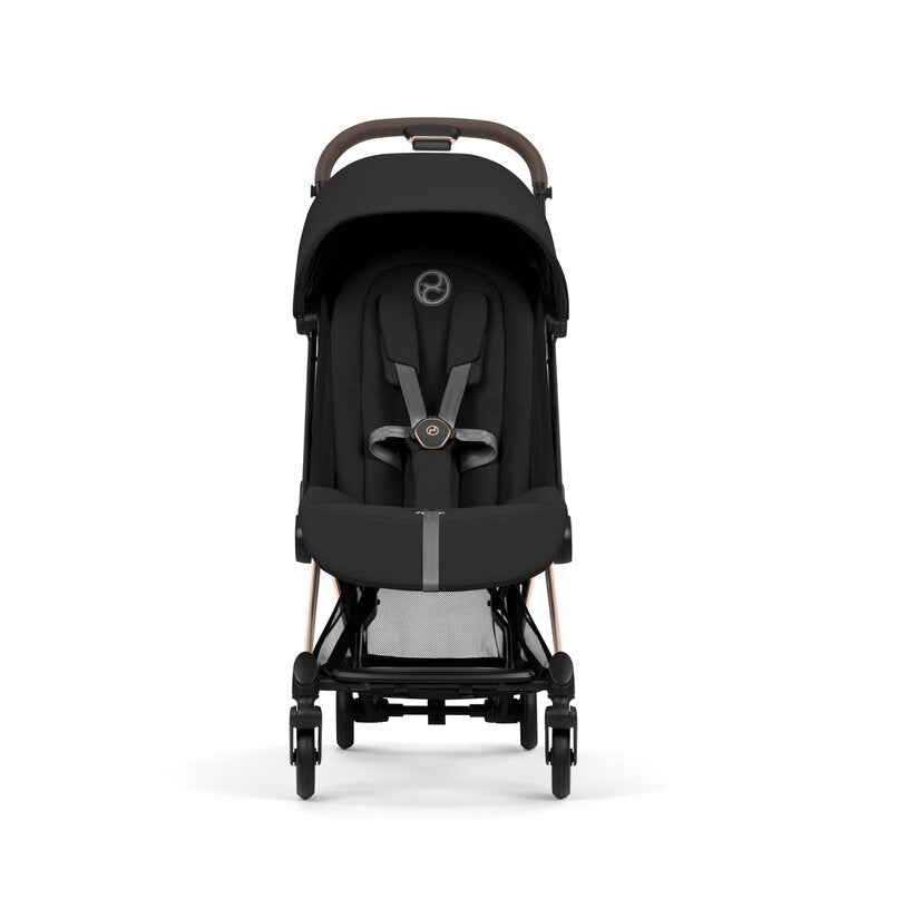 Cybex Coya 2026 Stroller with Folding Carrycot - Rose Gold/Sepia Black