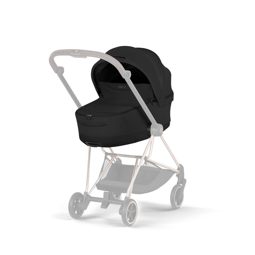 Cybex Coya 2026 Stroller with Folding Carrycot - Rose Gold/Sepia Black