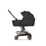 Cybex Coya 2026 Stroller with Folding Carrycot - Rose Gold/Sepia Black