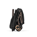 Cybex Coya 2026 Stroller with Folding Carrycot - Rose Gold/Sepia Black