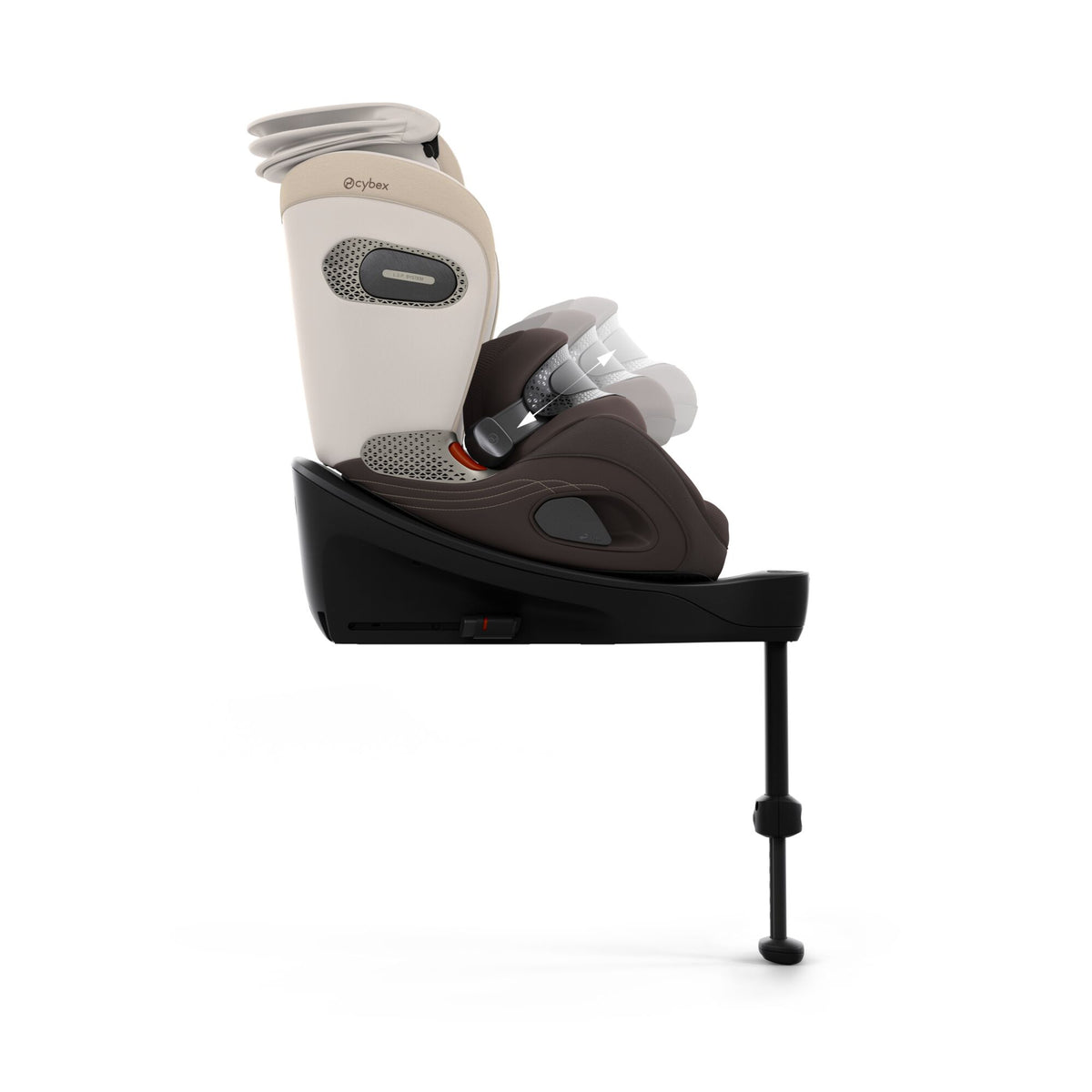 Cybex Anoris S i-Size Air Bag Car Seat | STYLE - Amber Brown 6