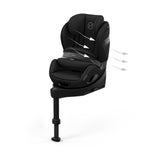 Cybex Anoris Si i-Size Air Bag Car Seat | COMFORT - Sepia Black 7