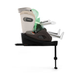 Cybex Anoris Si i-Size Airbag Car Seat with ISOFIX Base | STYLE - Amber Brown 3