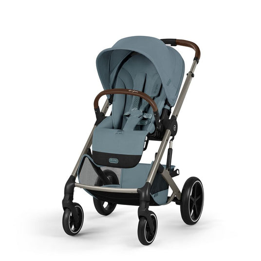 Cybex Balios 2026 inc Foldable Carrycot Accessory Bundle - Stormy Blue 3