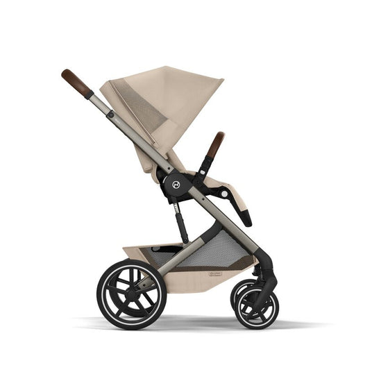 Cybex Balios 2026 inc Foldable Carrycot - Almond Beige 5
