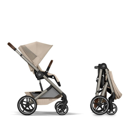 Cybex Balios 2026 inc Foldable Carrycot - Almond Beige 6