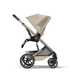 Cybex Balios 2026 inc Foldable Carrycot - Almond Beige 7