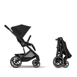 Cybex Balios 2026 inc Foldable Carrycot - Moon Black 4