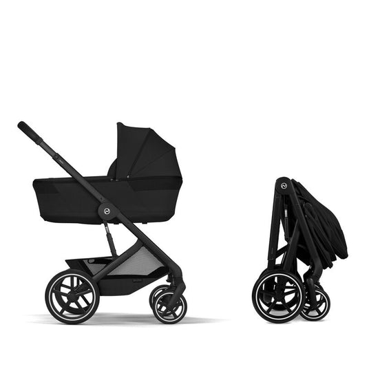 Cybex Balios 2026 inc Foldable Carrycot - Moon Black 6