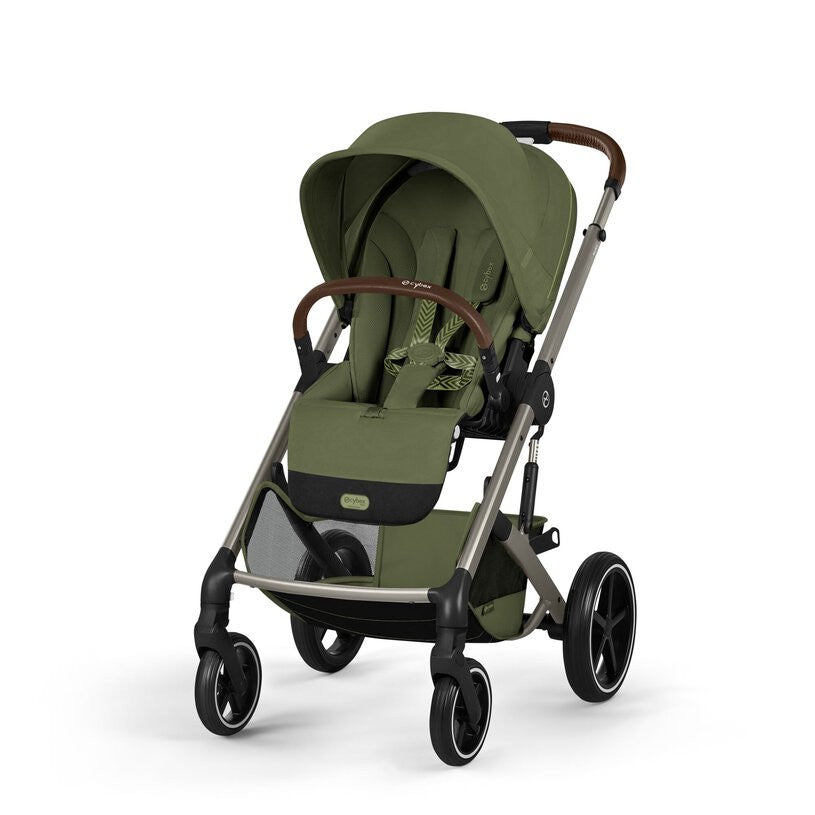 Cybex Balios 2026 inc Foldable Carrycot - Moss Green 2