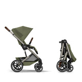 Cybex Balios 2026 inc Foldable Carrycot - Moss Green 6