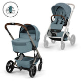 Cybex Balios 2026 inc Foldable Carrycot - Storm Blue 1