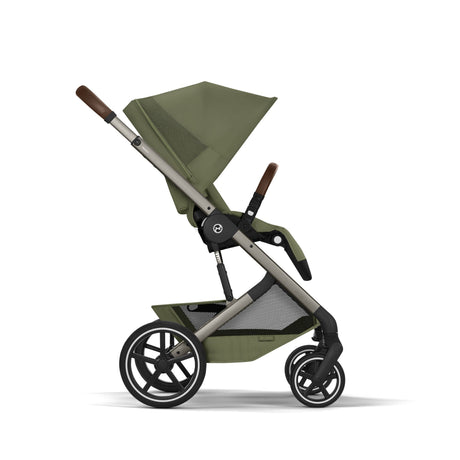 Cybex Balios 2026 inc Foldable Carrycot Travel System Bundle - Moss Green 4