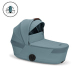 Cybex Balios 2026 inc Foldable Carrycot Travel System Bundle - Stormy Blue 3