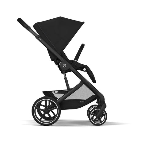 Cybex Balios S Lux Travel System with Cloud G Car Seat - Moon Black